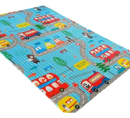 Tapete para Gateo Plegable Doble Faz 120x180 cm: Cómodo y Seguro para Tu Bebé