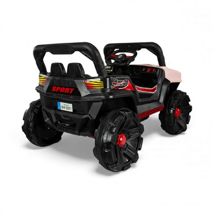 Carro Electrico Sahara Lx 12 V Con Control Remoto Rosa Prinsel