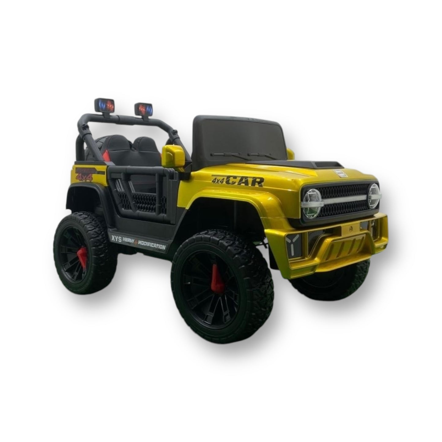 Carro Jeep Electrico MQ-150 Con Llanta en Goma y Control Remoto Prinsel