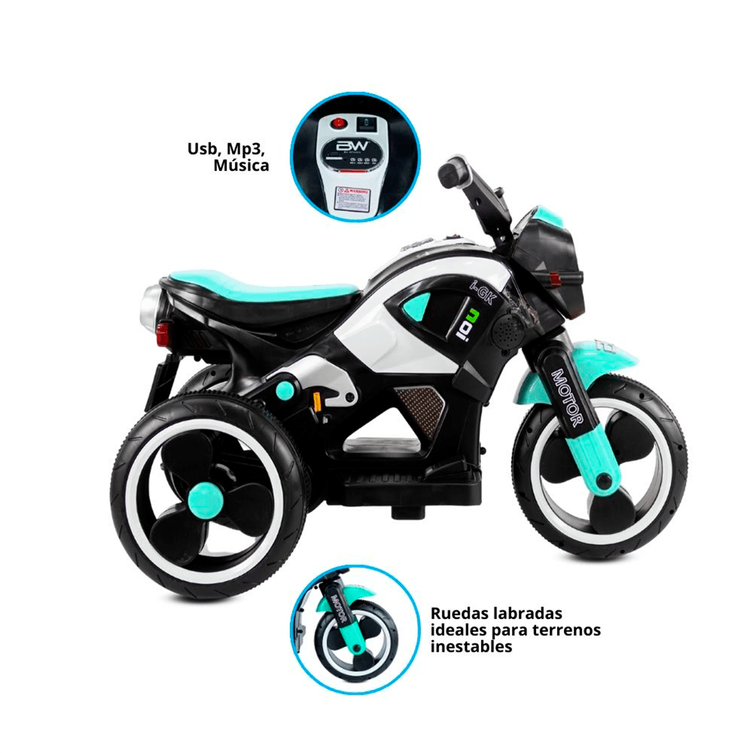 Moto Eléctrica Galaxy 6V Prinsel