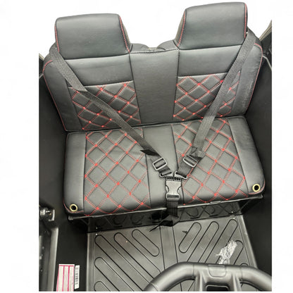 Carro Jeep Eléctrico 2 Puestos 868 Running  Llantas En Goma y Control Remoto Metalizado
