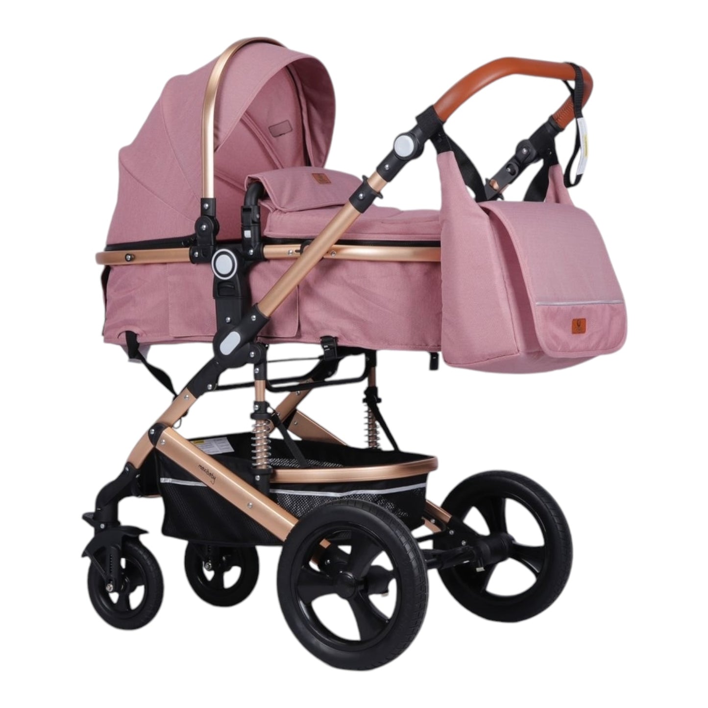 Coche Tipo Moisés Europeo Con Portabebe Yaco Premium