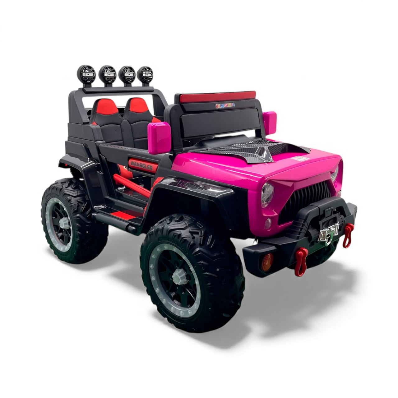 Carro 4x4 X15A Montero Con Llantas en Goma, Luces En Las Ruedas y Control Remoto