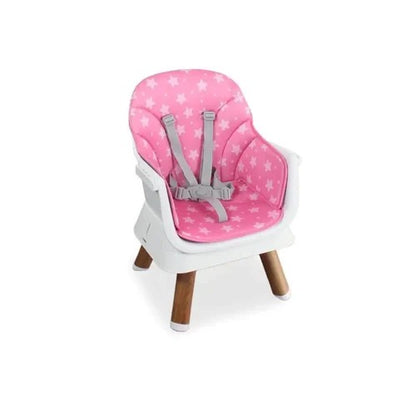 Silla Comedor Baby Elite Dinner 5 en 1 Bebesit Rosado