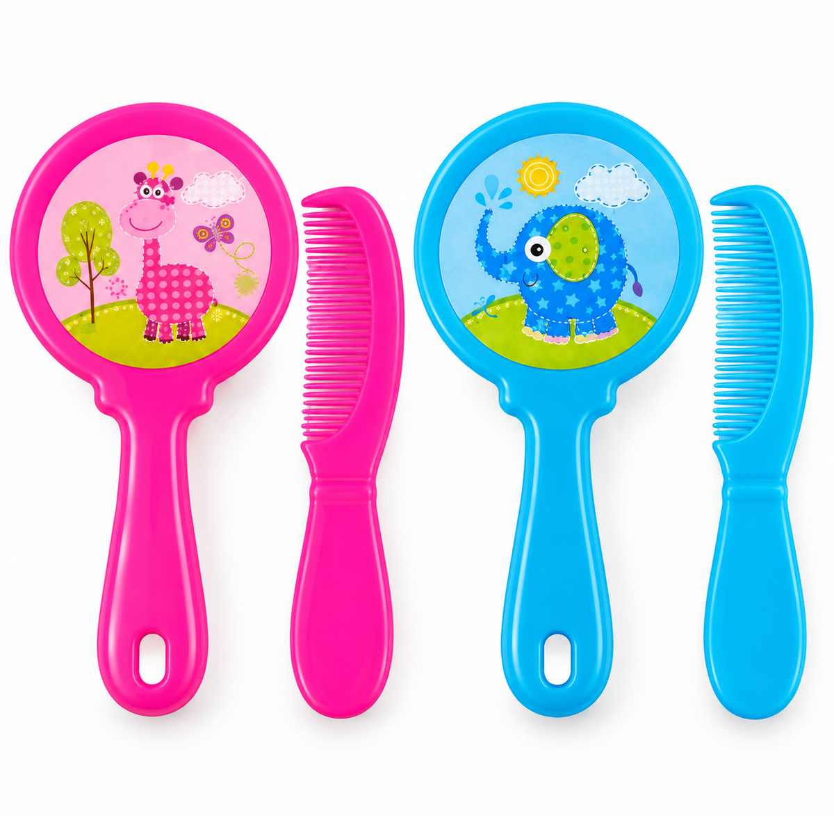 Set de cepillo y peinilla para bebé – 2 piezas