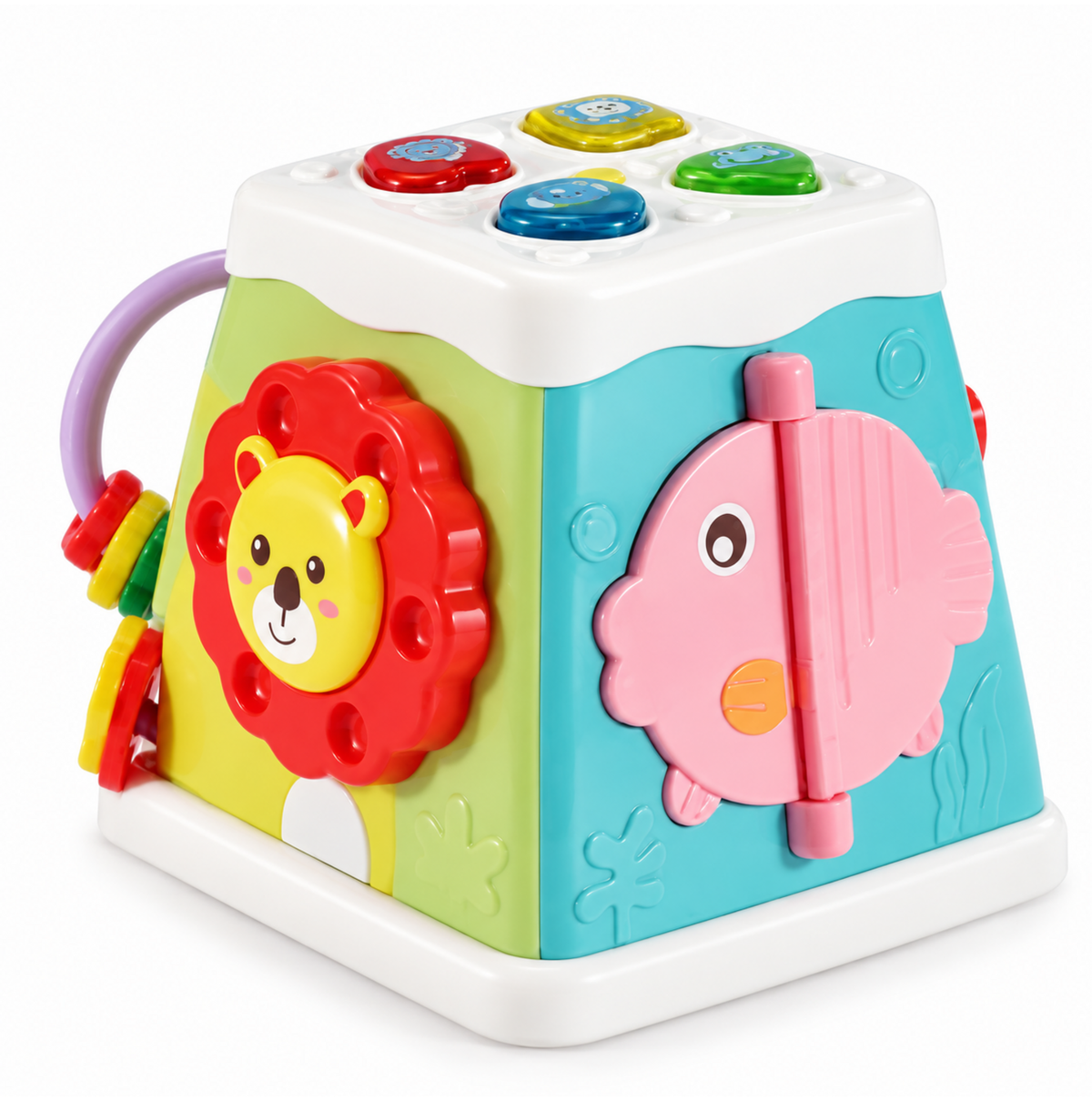🎶 Cubo didáctico musical: ¡una aventura con animalitos! 🦁