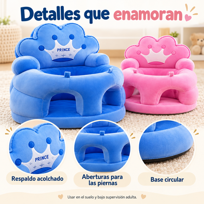 Silla Estabilizadora Corona Fucsia Con Base En Espuma