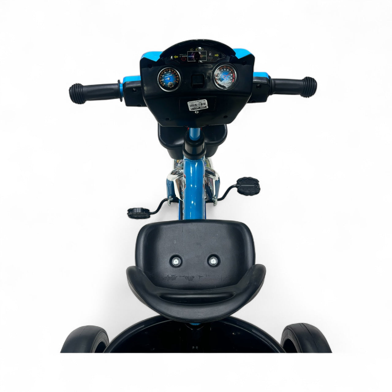 Triciclo tipo Robot Con Llantas Macizas y Sonido