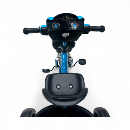 Triciclo tipo Robot Con Llantas Macizas y Sonido