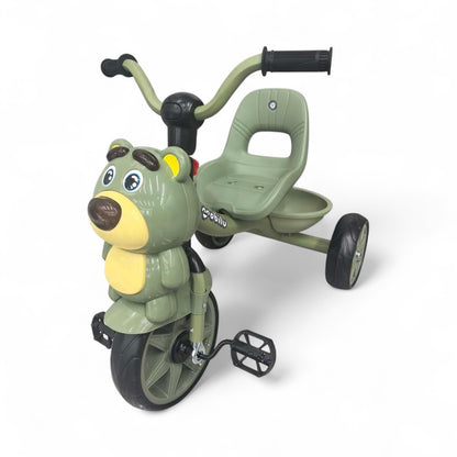 Triciclo Oso Con Luces y Llanta Maciza