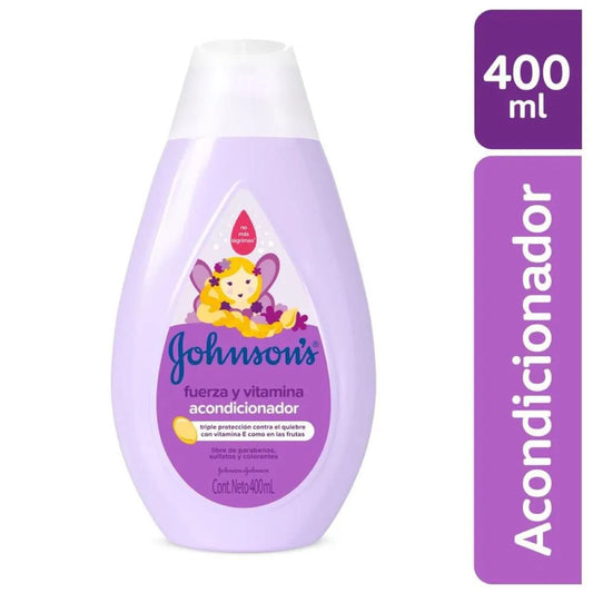 Acondicionador Fuerza y Vitaminas x 400 ml Johnsons