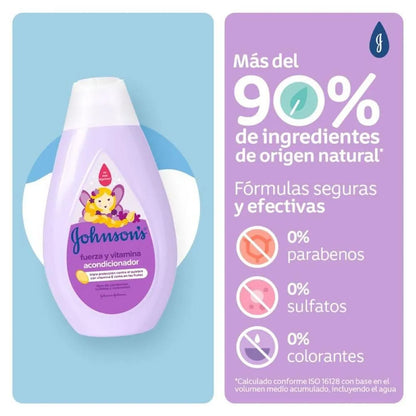 Acondicionador Fuerza y Vitaminas x 400 ml Johnsons