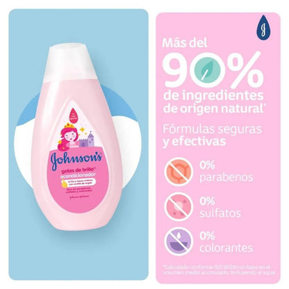 Acondicionador Gotas de Brillo x 400 ml Johnsons