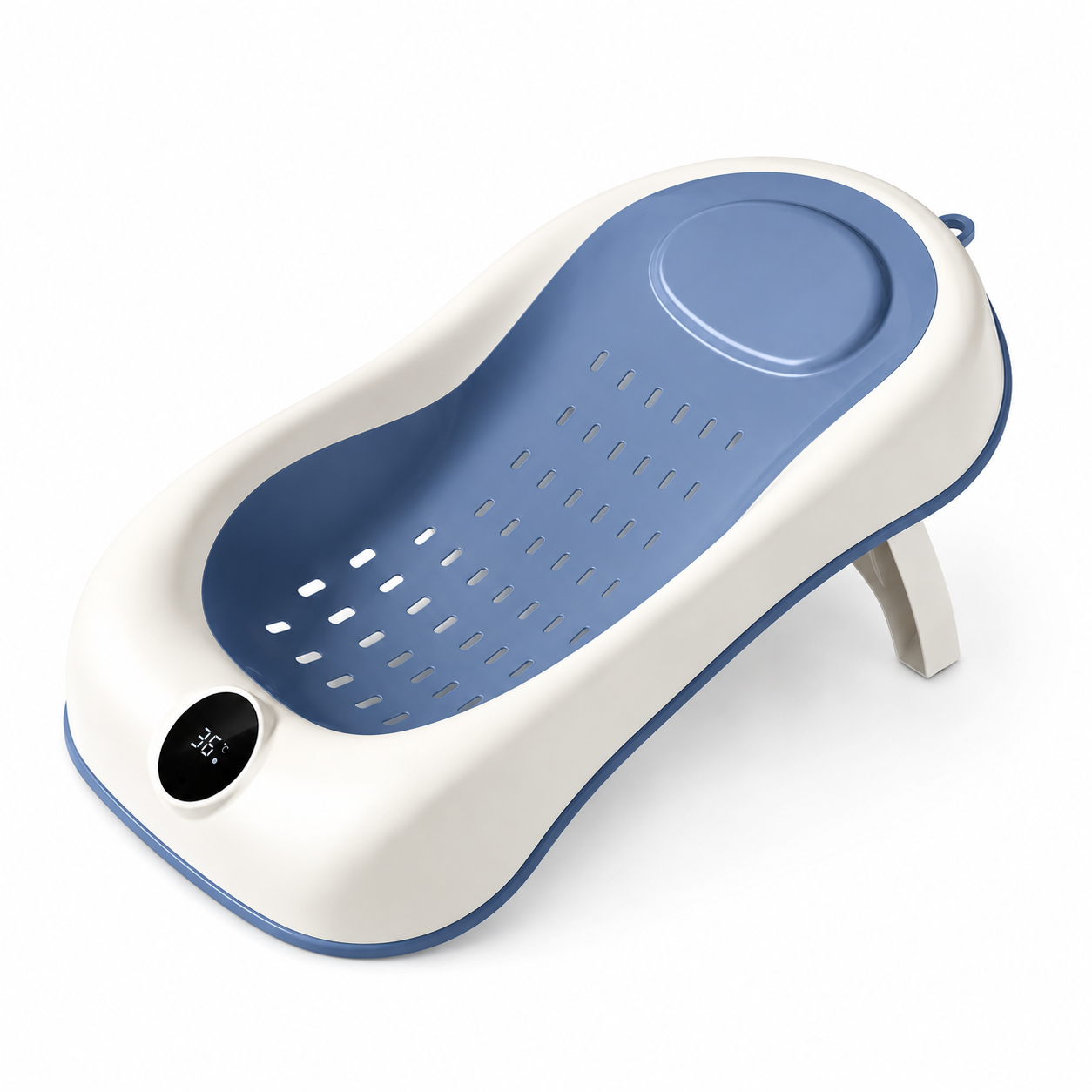 Soporte Para Bañera En Silicona para Bebé con Termómetro Digital