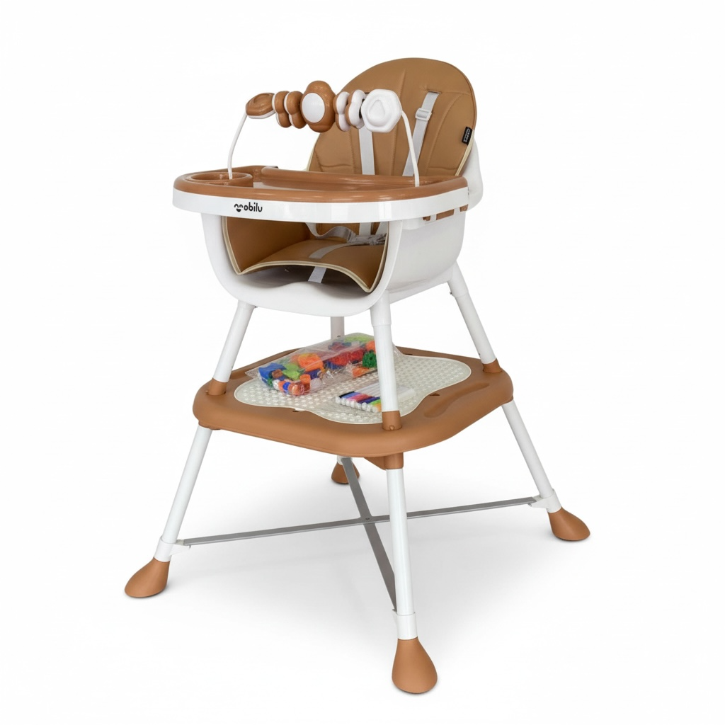 Silla Comedor 6 en 1 Multifuncional Escritorio Con Fichas Lego ANS 908