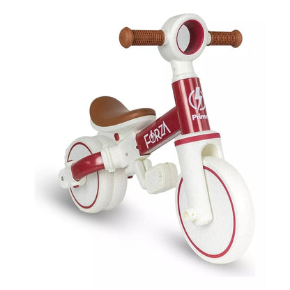 Bicicleta De Impulso Balance Convertible En Triciclo Forza Prinsel Roja