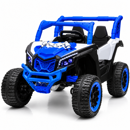 Carro Eléctrico Infantil CAN-AM 611 Para Dos Niños Con Control Remoto Con Llantas En Goma Y Asiento En Cuero
