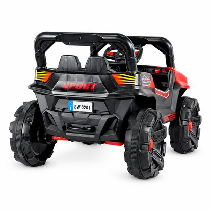 Carro Electrico Sahara Lx 12 V Con Control Remoto Rojo Marca Prinsel