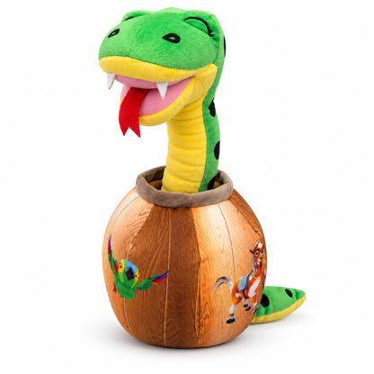 Serpiente Bailarina Musical de Peluche “Soy una Serpiente” – 35 cm Plim Plim