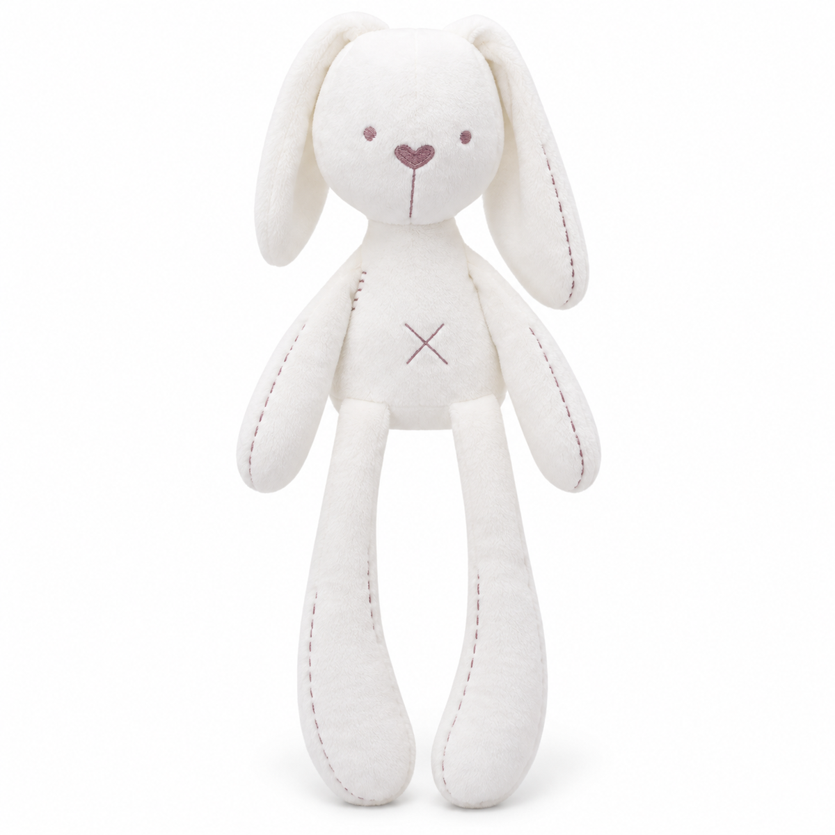 Peluche con sonajero – Conejitos y elefante