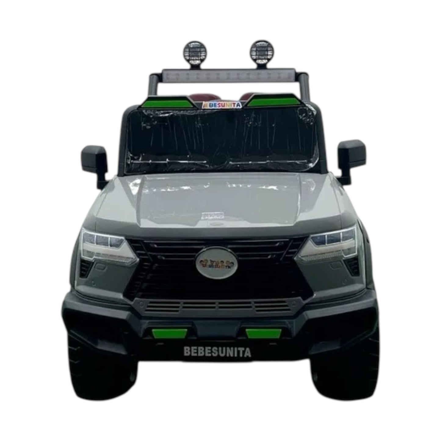 Carro Camioneta Eléctrico Con Llantas En Goma Y Control Remoto 909 4x4