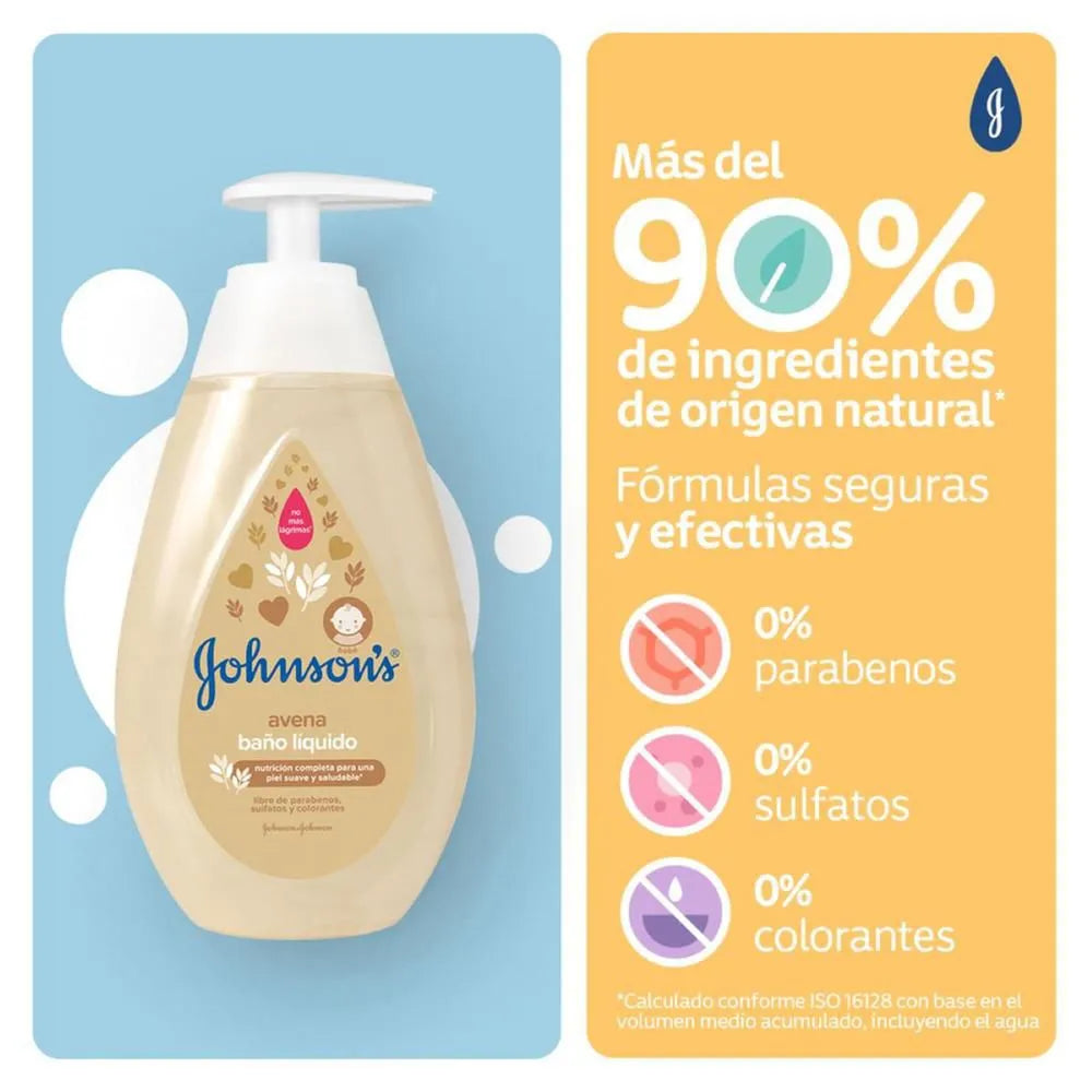 Baño Liquido Avena x 400 ml Johnsons