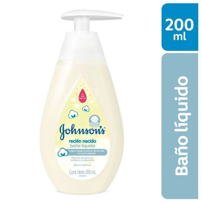 Baño Liquido Recien Nacido x 200 ml Johnsons