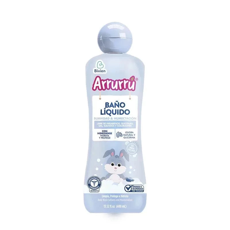 Baño Liquido Suavidad y Humectacion x 400 ml Arrurru