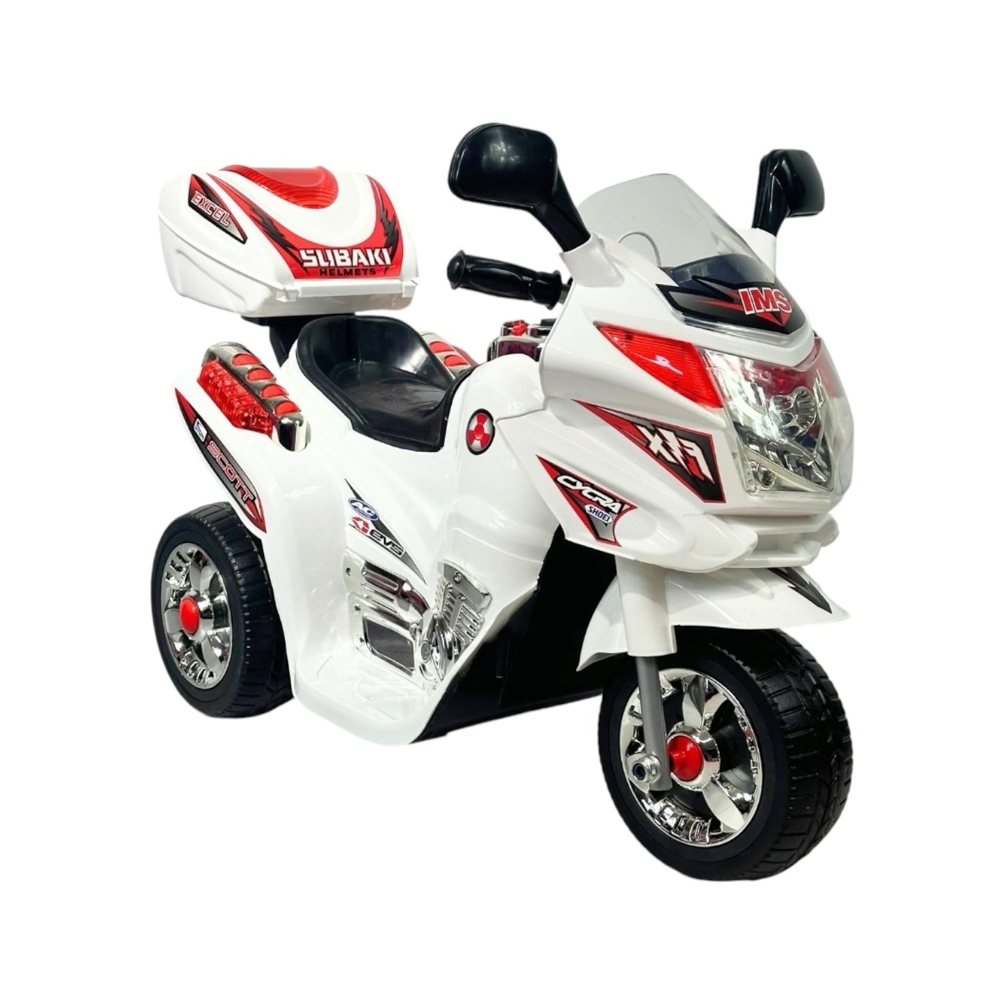 Moto Electrica Subaki Con Llantas En Goma, Bluetooth