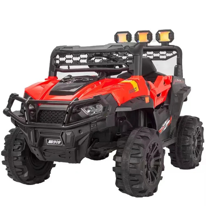 Carro Buggy Eléctrico Con Llantas En Goma Y Control Remoto 4x4 Tracker Maxibaby