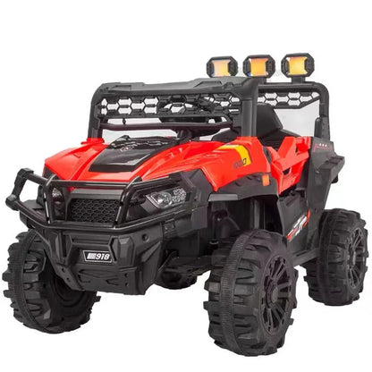 Carro Buggy Eléctrico Con Llantas En Goma Y Control Remoto 4x4 Tracker Maxibaby
