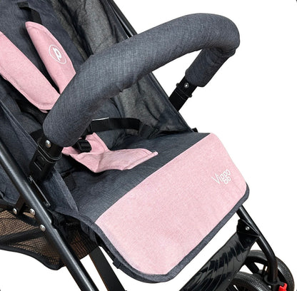 Coche Paseador Priori Viggo para Bebé | Reclinable y Plegable Tipo Sombrilla
