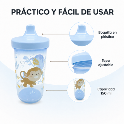 Vaso Entrenador Infantil con Boquilla – 150 ml