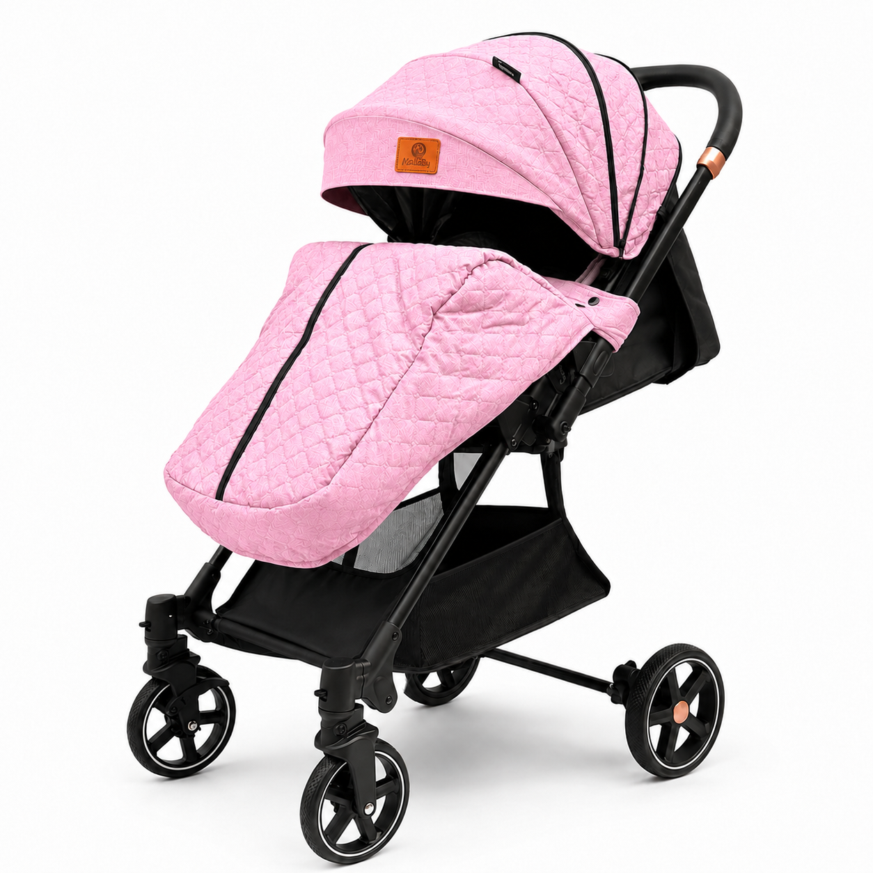 Coche Bebé Maleta y Mecedora 2 en 1 con Plegado Supercool
