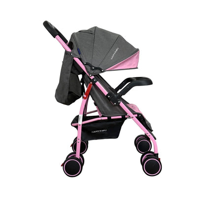 Coche paseador Owen Happy Baby para bebé | Liviano, reclinable y plegable
