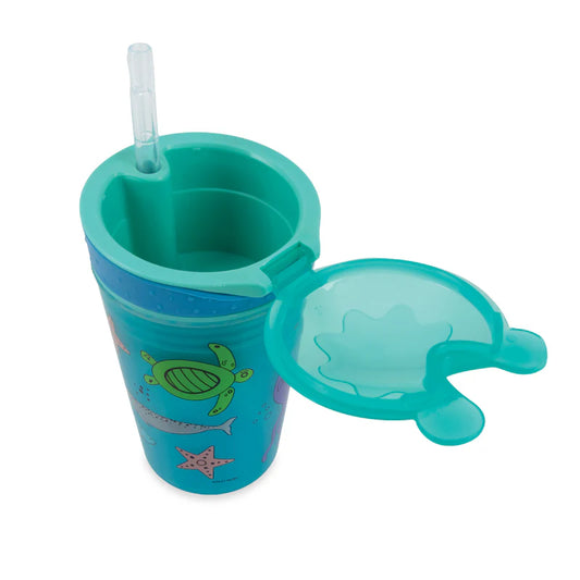 Vaso De Plastico Para Aperitivos y Snacks Marino