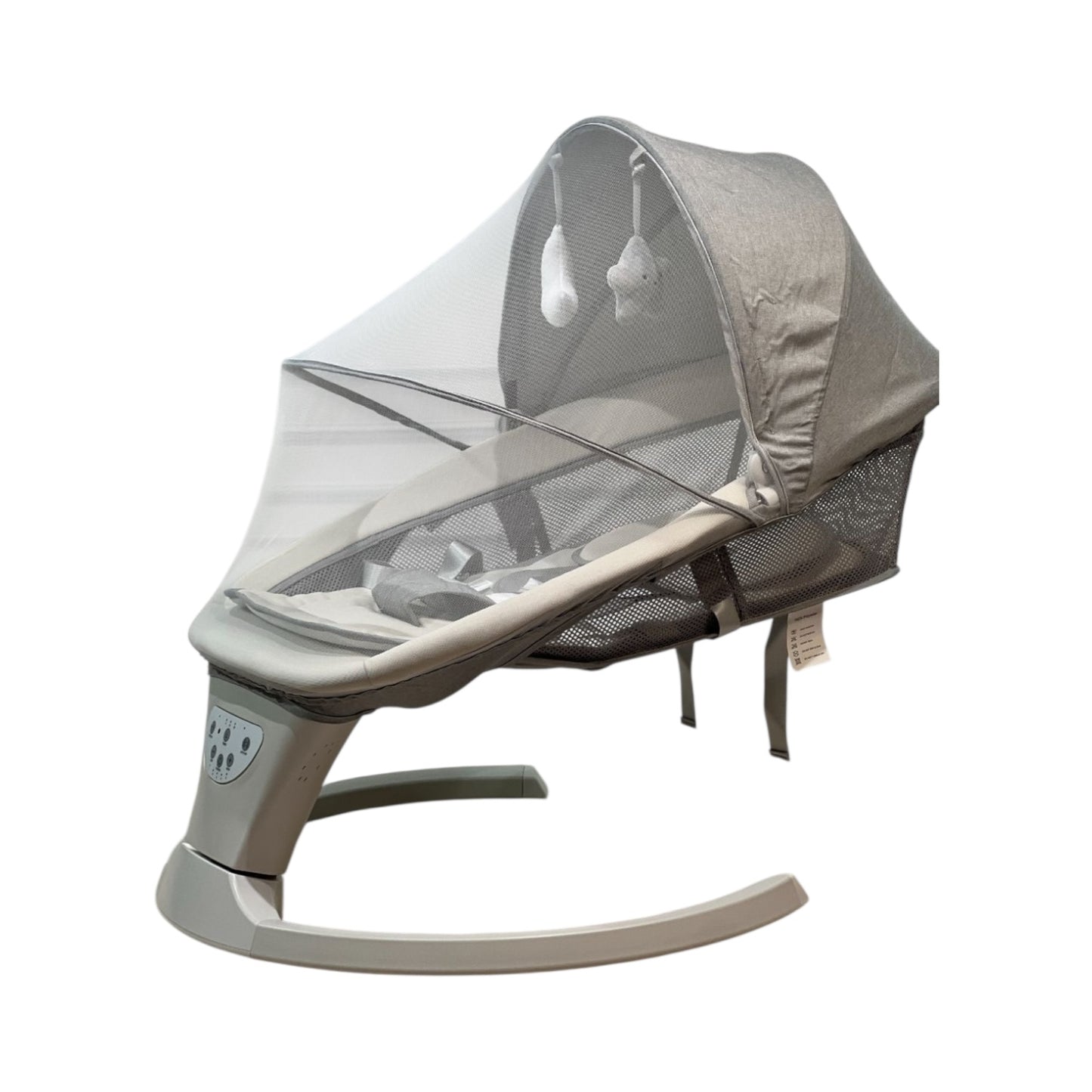 Mecedora Eléctrica Con Movimiento Lateral y Control Remoto, Espaldar Reclinable