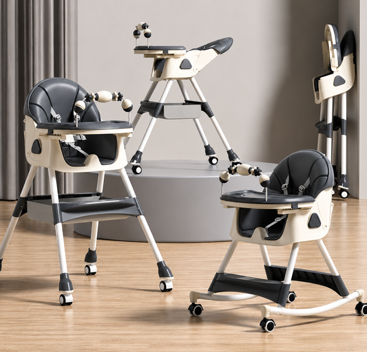 Silla Comedor- Mecedora Multifuncional 4 en 1 para Bebé M42