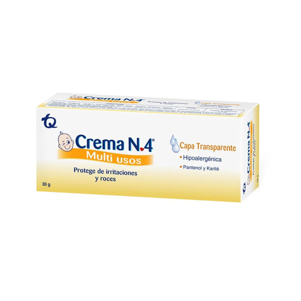 Crema Antipañalitis Numero 4 Multiusos 90 Gr