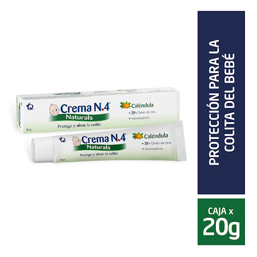 Crema Antipañalitis Numero 4 Naturals 20 Gr