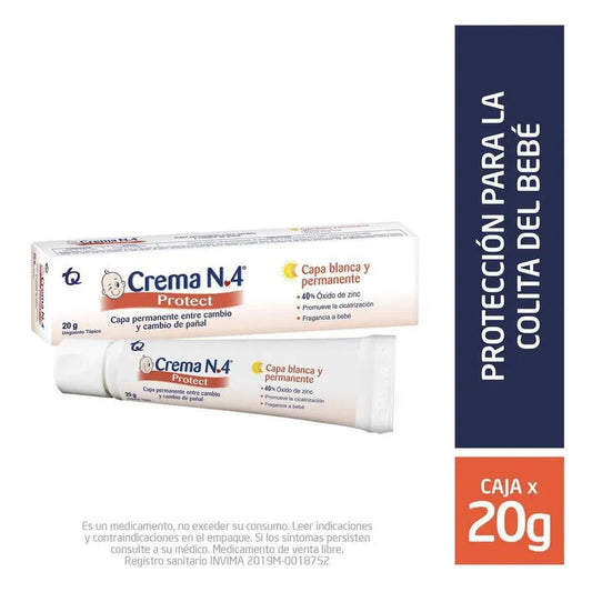 Crema Antipañalitis Numero 4 Protect 20 Gr