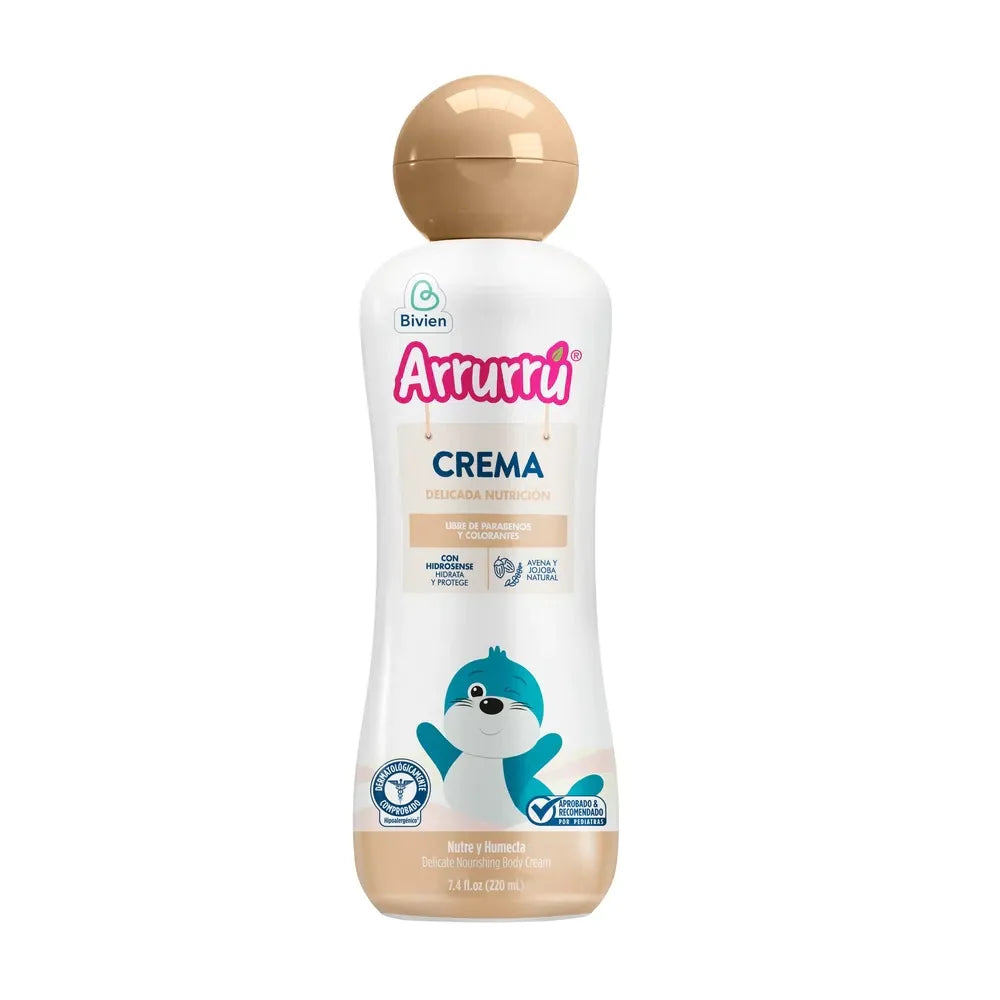 Crema Hidratante Avena x 220 ml Arrurru