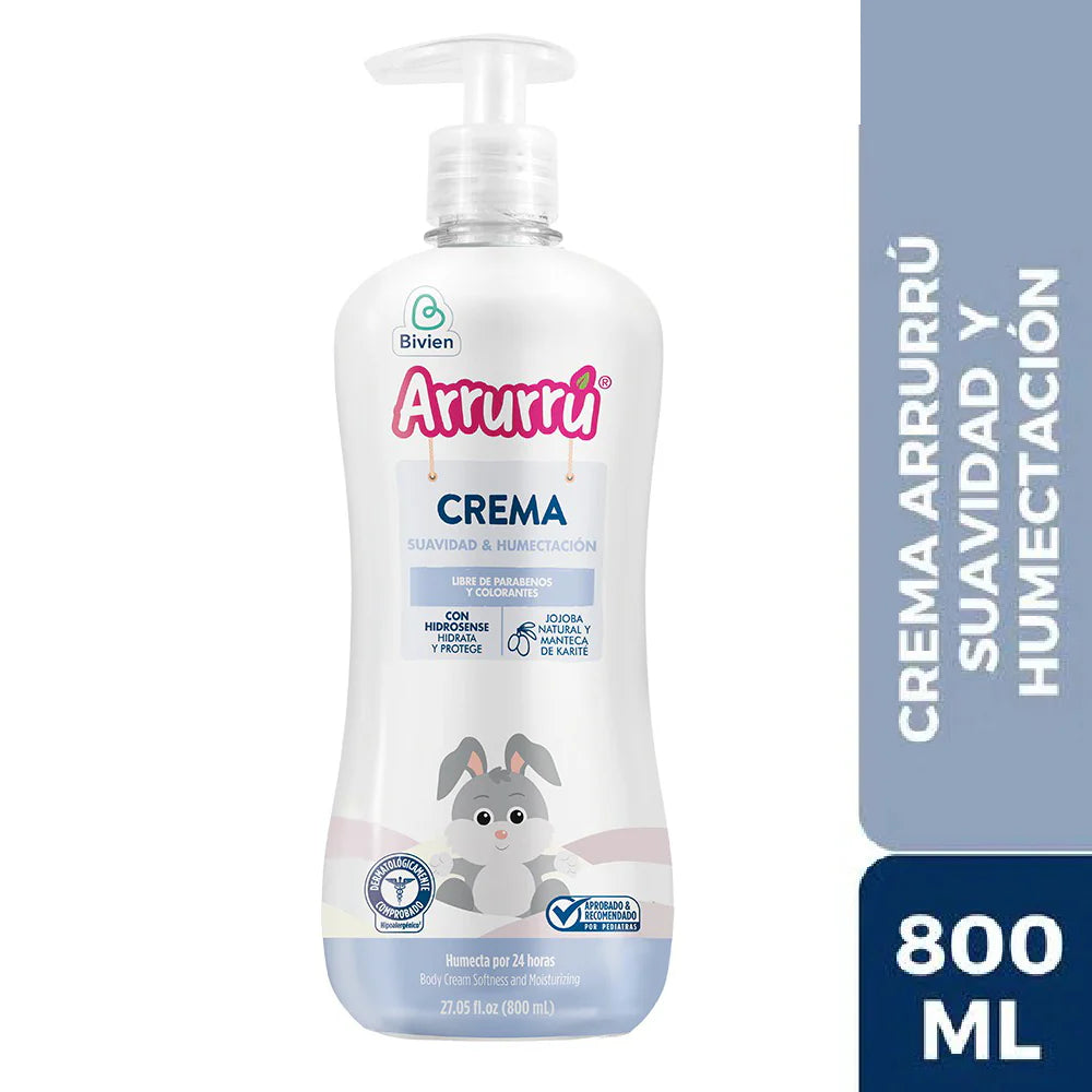 Crema Suavidad y Humectacion x 800 ml Arrurru