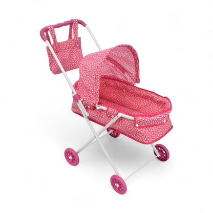 Coche Para Muñecas Plegable Tipo Moises En Estructura De Metal