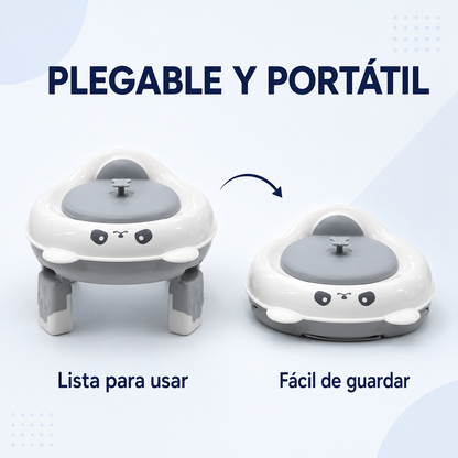 Vasenilla Portátil Plegable para Bebé con Bolsas y Tula