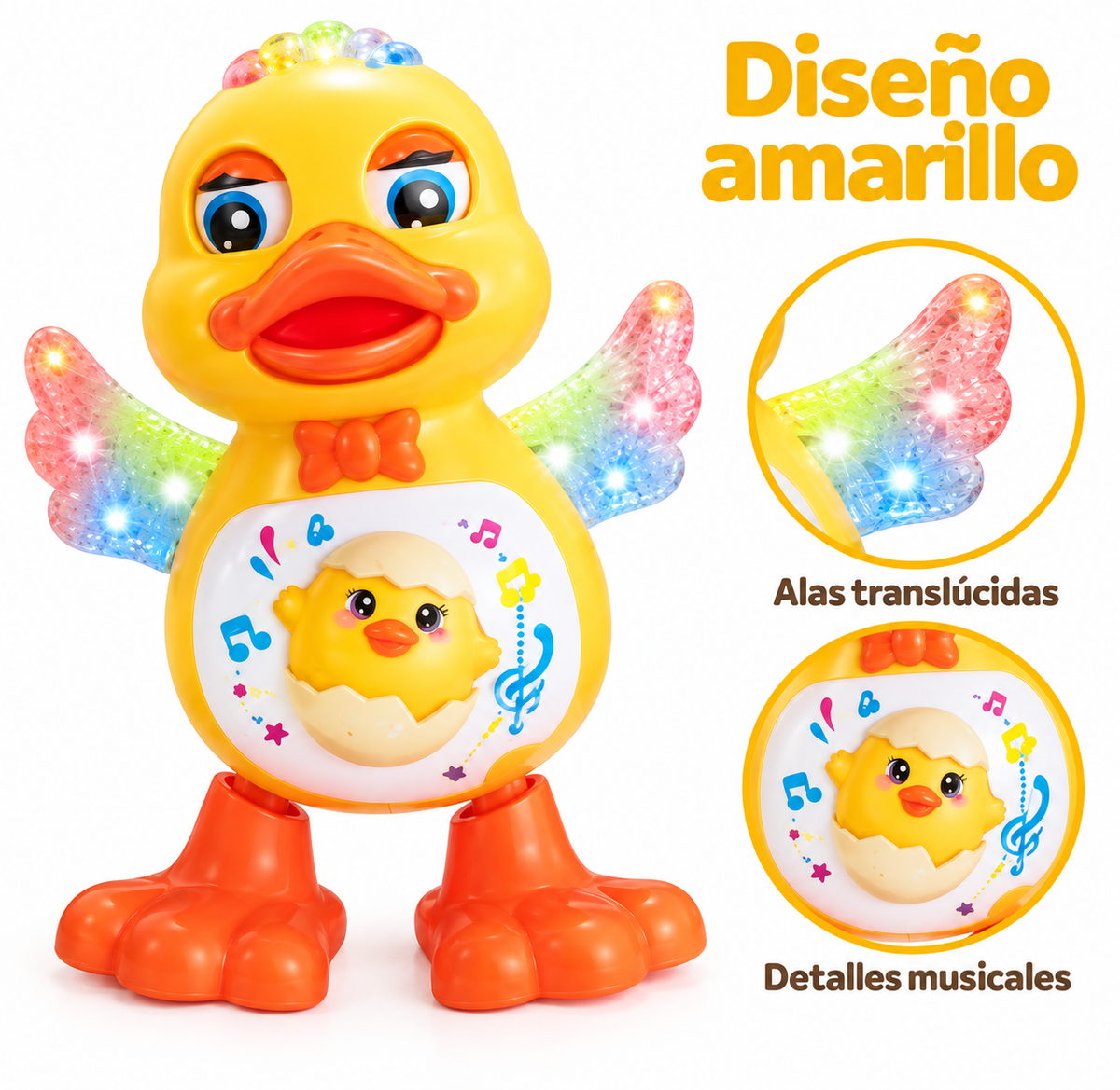 🐥 Patito musical interactivo: ¡alegría con mucho ritmo! 🎶