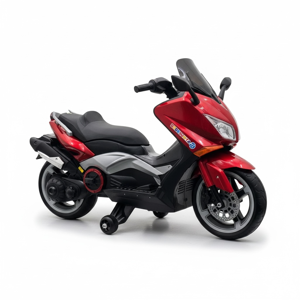 Moto Eléctrica Nmax 12 V Con Llantas En Goma 3 a 7 años
