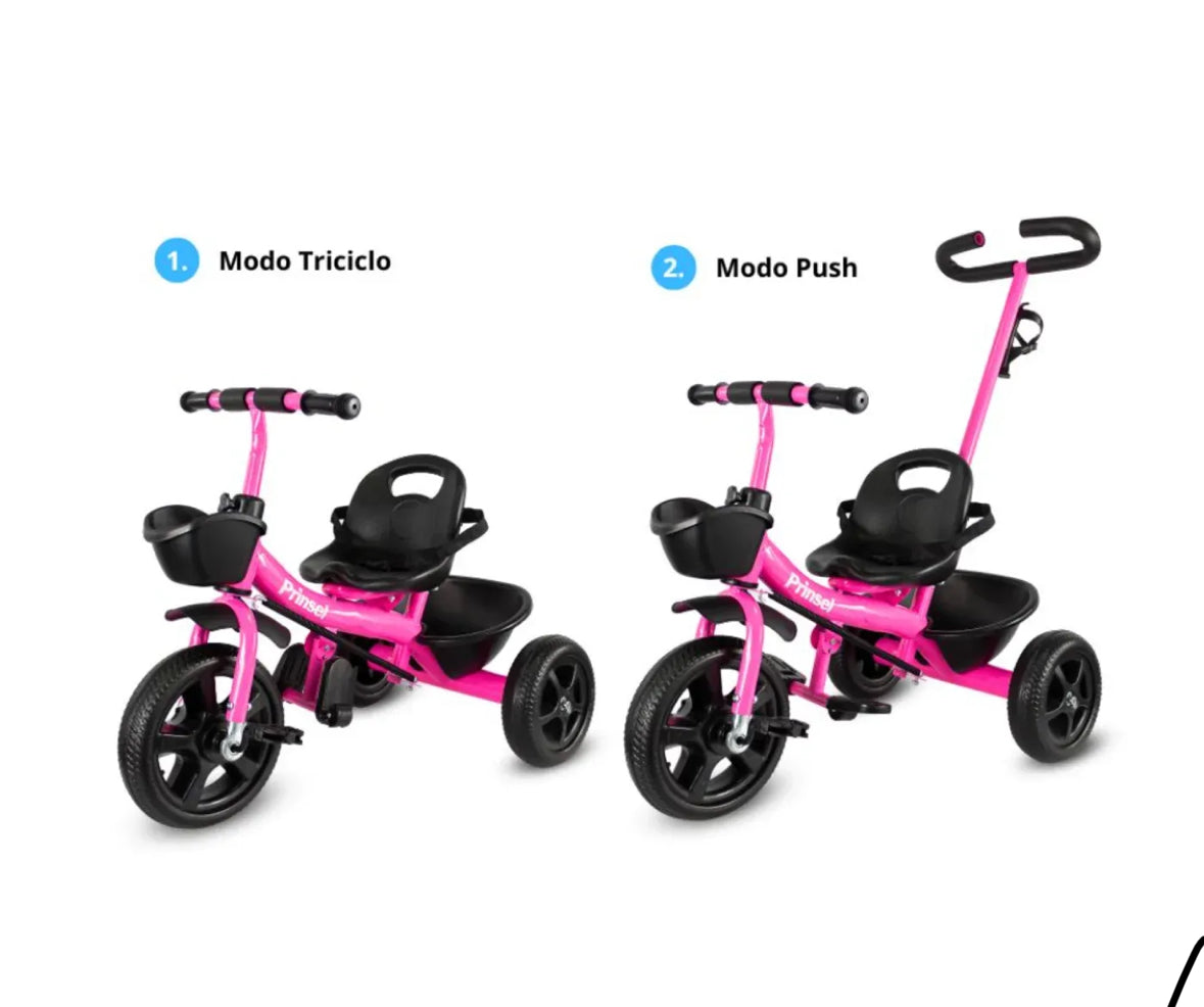 Triciclo Paseador Cool Kids Prinsel