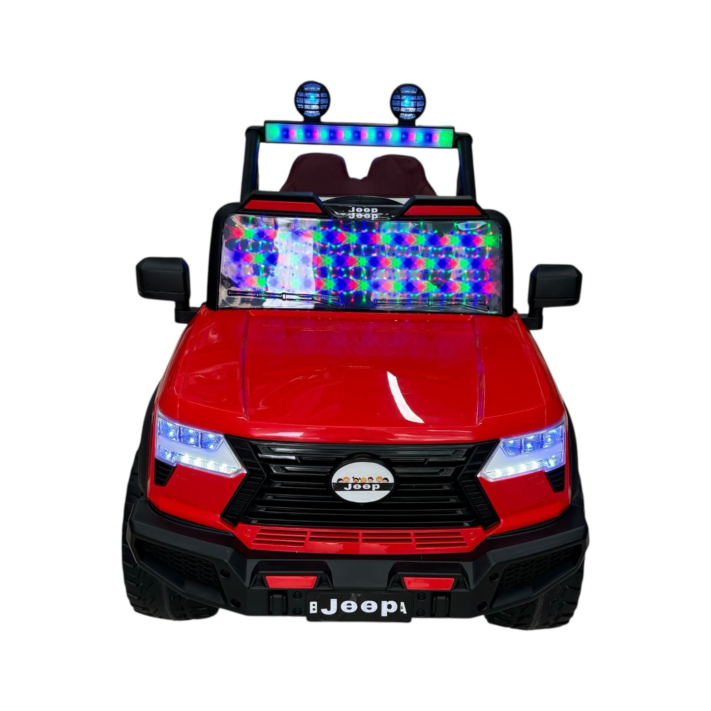 Carro Camioneta Eléctrico Con Llantas En Goma Y Control Remoto 909 4x4