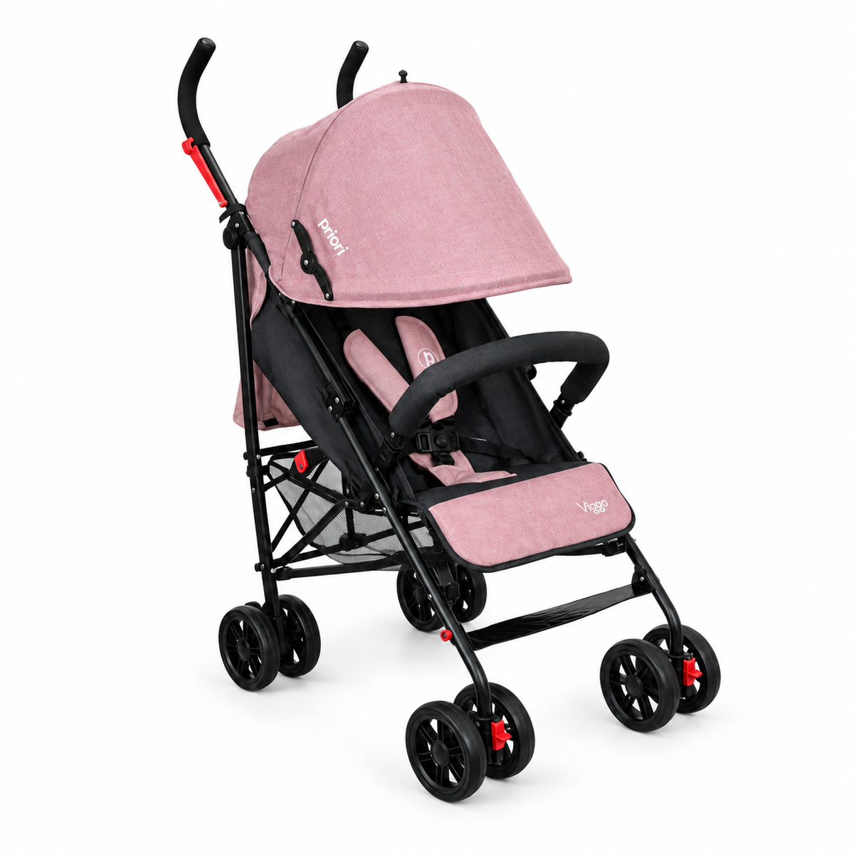 Coche Paseador Priori Viggo para Bebé | Reclinable y Plegable Tipo Sombrilla